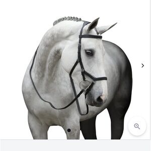 Black Original Rambo Micklem Bridle - standard horse size